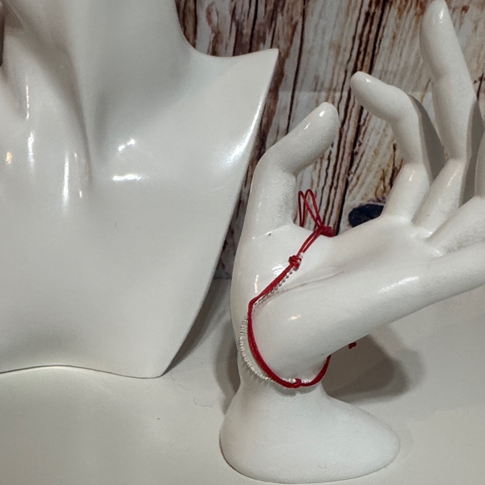 Elegant Red String Bracelet NWOT
